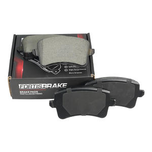 Plaquette de frein D1386 ultra-résistante anti-vibration à plaque arrière perforée pour le marché secondaire des taxis urbains et des fourgons de livraison européens - Product Image 2