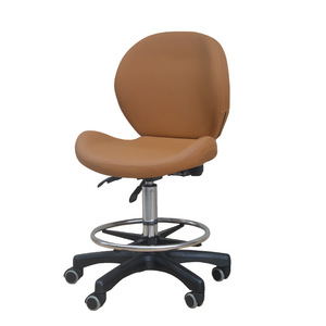 Z Professional Beauty Salon <b>Stool</b> Hydraulic <b>Adjustable</b> Technician Chair with Backrest - Product Image 3