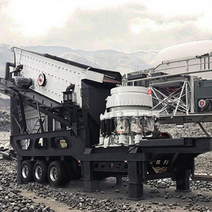 Planta Móvil de Trituración para Canteras, Trituradora Cónica Portátil para Minería en Venta - Product Image 1