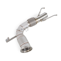 Collecteur d'échappement en acier inoxydable 304, tuyau avant, downpipe, tuyaux d'échappement pour BMW Mini F60 Countryman Cooper S 2.0T, améliore la réponse du papillon des gaz