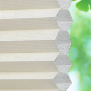 Système motorisé de stores en nid d'abeille électrique crème solaire vénitienne pour chambre bureau facile à encastrer tissu vertical pour hôtels - Product Image 5