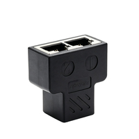 Adaptateur d'extension réseau RJ45 femelle-femelle durable, connecteur en ligne Ethernet Cat6 Cat5e pour PC, routeur, commutateur, CCTV