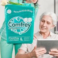 Couches jetables pour adultes : Noyau absorbant épais, feuille arrière respirante, anti-fuites pour personnes âgées et patients alités