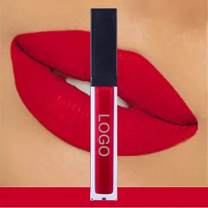 Grosir 43 warna lipstik matte tahan air label pribadi lipstik matte cair vegan kualitas tinggi tahan lama