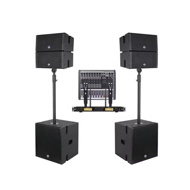 2 * 5inch COX-5.4 Portable Mini Passive Line Array Speakers Tower Sound System 8ohm