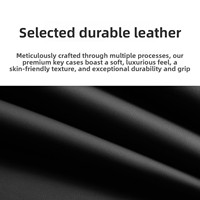 Vente en gros directe usine : Nouvelle housse de clé en PU à couverture intégrale pour Zeekr X 001 007 009 7x 007gt – Accessoires intérieurs de voiture haut de gamme
