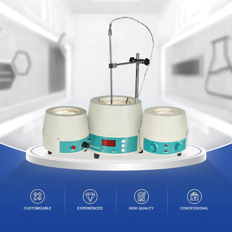 different capacity Heating Mantle Round Bottom Flask Heater with Temperature Controller