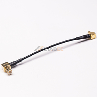 Conector de Cable MMCX a F Fakra C, Macho a Hembra, Recto/Angular, 150 mm