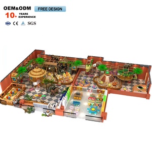 Equipo de Juegos Infantiles Personalizado con Temática de Bosque de Dinosaurios para Interiores de Hoteles y Parques de Diversiones - Product Image 1