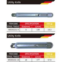 Couteau utilitaire en acier au carbone WEDO