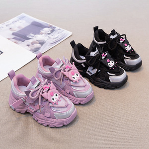 أحذية رياضية للفتيات <span class=keywords><strong>2026</strong></span> جديدة للخريف شبكية تسمح بالتنفس خفيفة الوزن ذات قاعدة ناعمة أحذية توري - Product Image 4