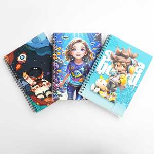 สมุดโน้ตแบบสันห่วง A5 สำหรับนักเรียน สมุดโน้ตแบบถอดแผ่นได้ พร้อมโลโก้ลายพิมพ์ตามสั่ง - Product Image 2