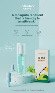 Bracelet anti-moustiques à l'<span class=keywords><strong>huile</strong></span> <span class=keywords><strong>essentielle</strong></span> de plantes Er Fu de l'île Aiying, 60 ml en flacon avec 72 bâtonnets - Product Image 3