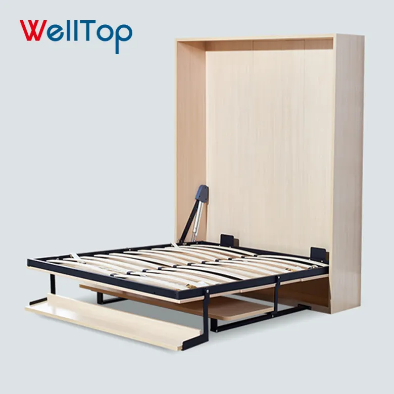 2020 Hardware for furniture folding hidden steel electric adjustable bed frame with storage VT-14.025