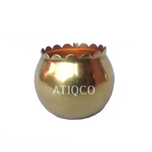 Export Quality Iron Votive for Home Decoration <b>Gold</b> Metal <b>Candle</b> Stand T - Light Holders for Cultural Celebrations decor - Product Image 6