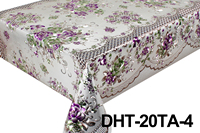 Nappe en PVC personnalisée imperméable de style pastoral frais pour la maison, la salle à manger, le bureau, la table basse