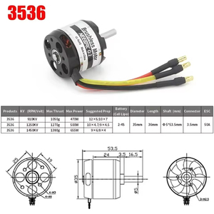 <span class=keywords><strong>2830</strong></span> 3536 3542 outrunner động cơ không chổi than 2-4S cho <span class=keywords><strong>RC</strong></span> máy bay cánh cố định FPV đua Drone máy bay trực thăng động cơ Quadcopter - Product Image 4