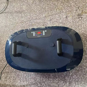 Plaque <span class=keywords><strong>vibrante</strong></span> d'exercice puissante à oscillation silencieuse pour tout le corps, à usage domestique, 3D, bon marché, 2026, avec poignées - Product Image 1