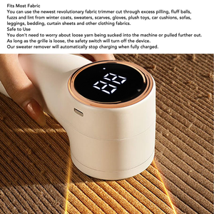 เครื่องกำจัดขนผ้าแบบพกพา ชาร์จไฟผ่าน USB เครื่องกำจัดขุยผ้าไฟฟ้าขนาดเล็ก - Product Image 3