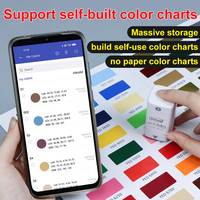 Analizador de Color LS170 Ultracompacto con Aplicación Móvil para Escanear Muestras de Color y Comparar con Tarjetas de Color Electrónicas