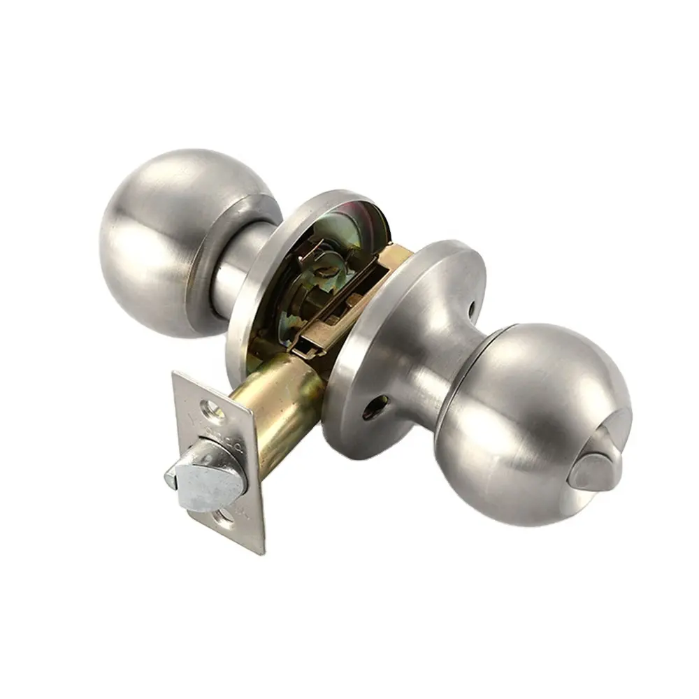 3 Hebel Wohne ingang Privatsphäre Badezimmer Schlafzimmer Innen türgriffe Safe Tubular Cylindrical Knob Türschloss