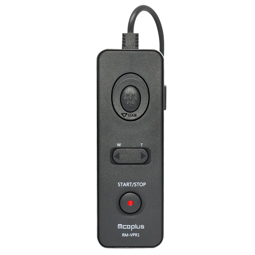 Mcoplus RM-VPR1カメラ用リモートコマンダーコントロールシャッターリリースコードケーブルA9A7 A7S A7R II III IV A6100 A6400 A6500 A6600