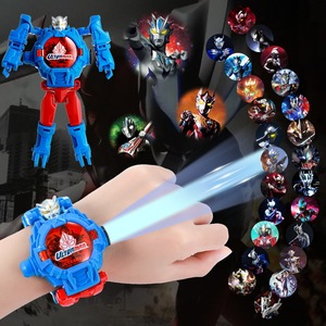 2025 nouveau Spiderman 24 modèles <span class=keywords><strong>de</strong></span> Projection enfants montres pour garçon déformation <span class=keywords><strong>Robot</strong></span> Projection électronique enfants jouet montre - Product Image 2