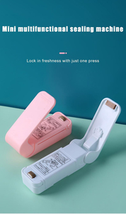เครื่องปิดผนึกขนมแบบพกพาขนาดเล็กสำหรับบ้านเครื่องซีลถุงพลาสติก - Product Image 2
