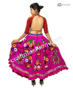 त्योहार Lehenga चोली-Bandhej दुपट्टा-महिलाओं के फैशन पहनने Lehenga चोली-गुजराती lehenga चोली-नवरात्रि पहनने