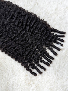 Perruque Lace Front Transparente 13*<span class=keywords><strong>6</strong></span> en Cheveux Humains Bruts, Cheveux Birmans Bouclés, 100% Cheveux Humains, Perruques Lace Front 16~30 Pouces en Stock aux États-Unis - Product Image 6