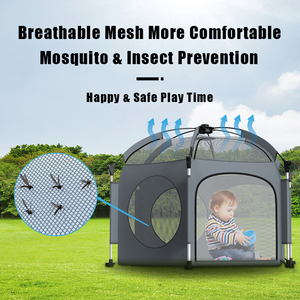 PRODIGY UF001 Tente de jeu pour animaux de compagnie imperméable, pliable, en plastique, facile à installer, pour le camping - Product Image 3