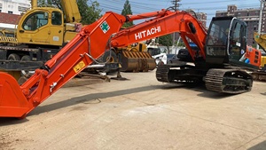 Excavatrice amphibie Hitachi de 20 tonnes ZX200-3G du Japon avec pompe à moteur Hino Isuzu et composants du moteur central inclus - Product Image 5