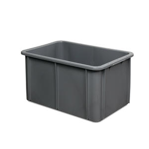 Euro-Schwerlastbehälter, LxBxH 600x400x320 Mm, Grau, Boden Und Wände Geschlossen, Inhalt 60 Litres - Product Image 1