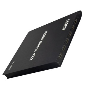 8K 60Hz 4K 120Hz สัญญาณวิดีโอ<span class=keywords><strong>4x2</strong></span> <span class=keywords><strong>HDMI</strong></span> Matrix 4 IN 2 OUT <span class=keywords><strong>HDMI</strong></span> 2.1 Matrix สวิตช์แยกพร้อมตัวควบคุม - Product Image 2