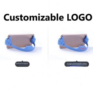 Adjustable Universal Thumbs-Up <b>Stand</b> Holder <b>for</b> Cell Phones and <b>Tablets</b> Flexible Desk Desktop Cradle with Travel Agency Target - Product Image 4