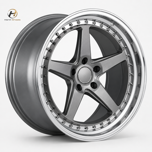 Jantes en aluminium forgé 6061-T6 personnalisées, style 2 pièces, 18-24 pouces, 5 branches, lèvres polies, pour BMW, Audi, <span class=keywords><strong>Mercedes</strong></span>, Lexus - Product Image 2