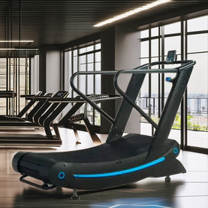 <span class=keywords><strong>Caminadora</strong></span> Curva sin Motor con Plataforma Amortiguadora para Entrenamiento Cardiovascular de Cuerpo Completo y <span class=keywords><strong>CrossFit</strong></span> - Product Image 6
