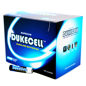 DUKECELL 1.5v Aaa Am4 Lr03エレクトロニクスバッテリー高エネルギー一次アルカリバッテリー - Product Image 1