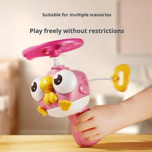 Giocattolo per Bambini Libellula in Plastica, Disco Volante a Trazione Manuale per Catapulta, Rotante per Giochi all'Aperto - Product Image 4