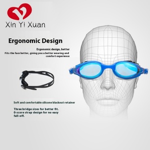 Gafas de Natación de Silicona Profesionales HD para Entrenamiento de Buceo para Adultos, Impermeables, Antivaho, Ajuste Universal para Hombres y Mujeres, Hechas en Guangdong - Product Image 5