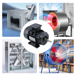 Moteur à boîtier en aluminium 0.75KW 1400rpm Moteur à courant alternatif asynchrone triphasé - Product Image 5