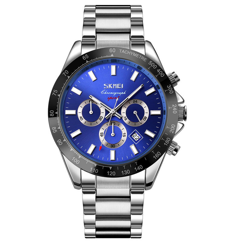 สีเงิน/สีฟ้า