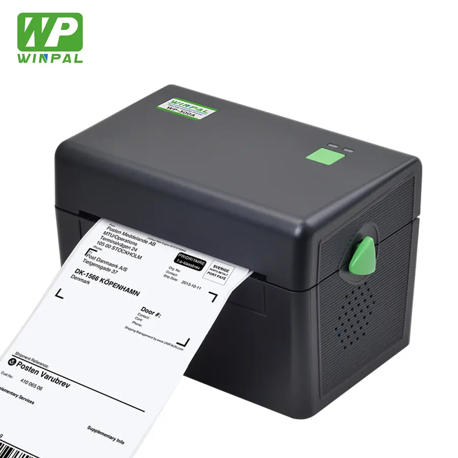 WinpalWP300D4インチウェイビル110mmExpress Shipping ShopeeおよびShopifyThermal Printer 4x6