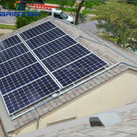 Système de montage solaire de haute qualité 10 kW, support de montage pour toit en tuiles, structure de montage de panneaux solaires, tuiles photovoltaïques pour toit