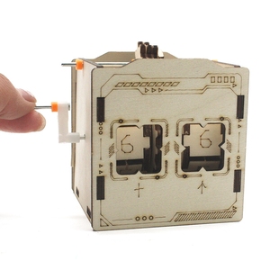 OKYN-G5554 Kit de Modelo Educativo Electrónico de Totalizador de Madera para Niños y Proyectos de Laboratorio Escolar - Product Image 3