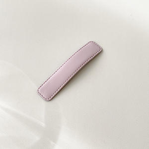 دبوس شعر شتوي كلاسيكي من الجلد الصناعي ، مشبك شعر أنيق ، غطاء رأس للفتيات ، إكسسوارات شعر من سبيكة الحلي - Product Image 3