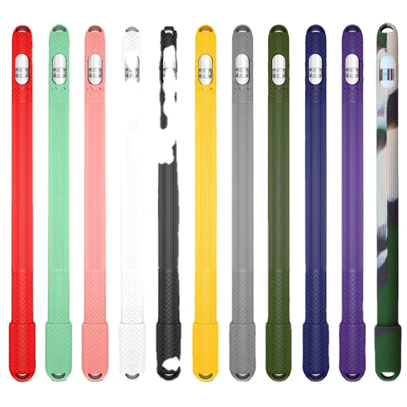 USENGKA Factory Protective Silicone Sleeve Nib Cover for Apple Pencil 1 for iPad Air iPad Mini iPad Pro 9.7'' 10.5'' 12.9''