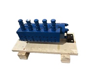 Vanne de sécurité hydraulique de haute précision, diviseur de débit, en fonte, résistante aux hautes températures, déplacement 1,5 ml/r, 2