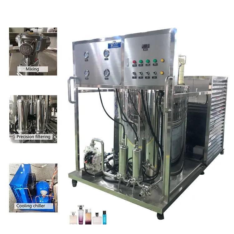 Fabrikant Plant Hoge Kwaliteit Parfum Mengmachine Parfum Chiller Filter Parfum Cooling Mixer