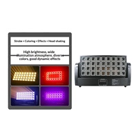Lumière stroboscopique à matrice LED RVB, conception visuelle de scène, flash pixel, éclairage de lavage de couleur, luminaire mural, scène scénique, spectacles créatifs